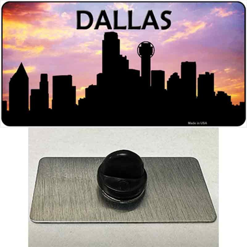 Dallas Silhouette Novelty Metal Hat Pin image