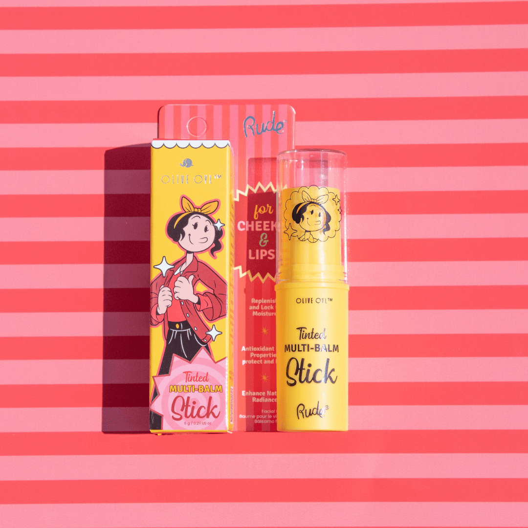 RUDE Olive Oyl Tinted Multi-Balm Stick - Tinted image