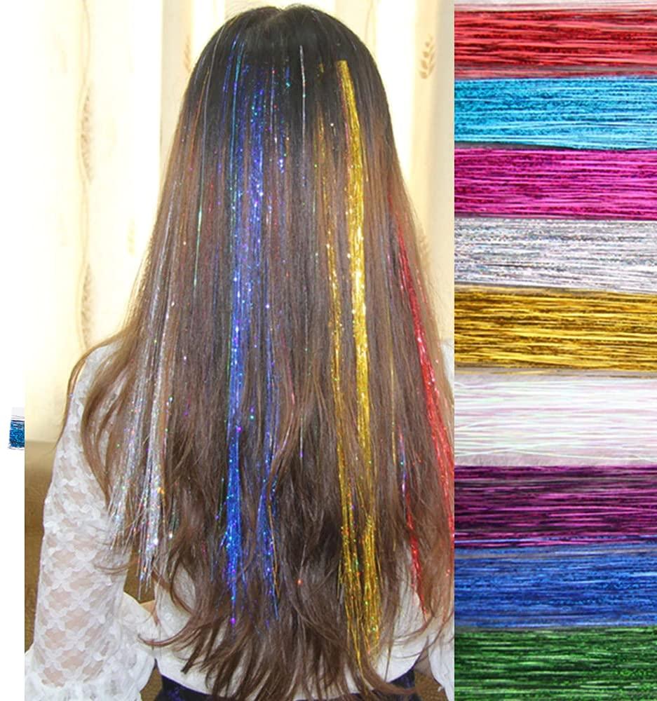Tinsel Hair Extensions image