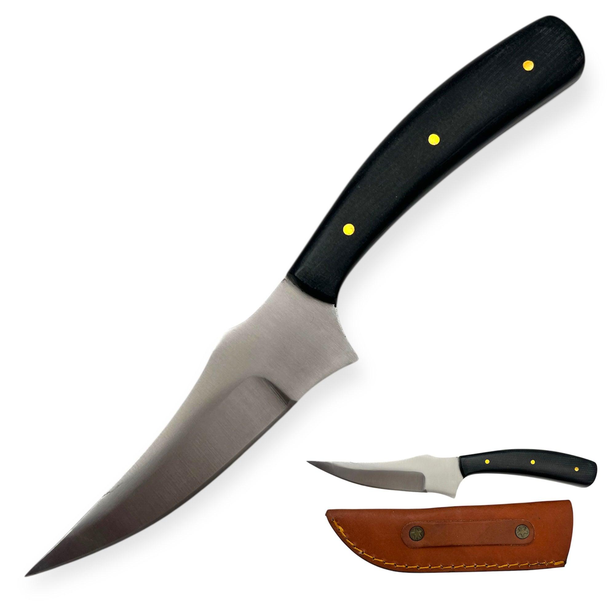 Red Deer Swift Skinner Hunting Knife Black