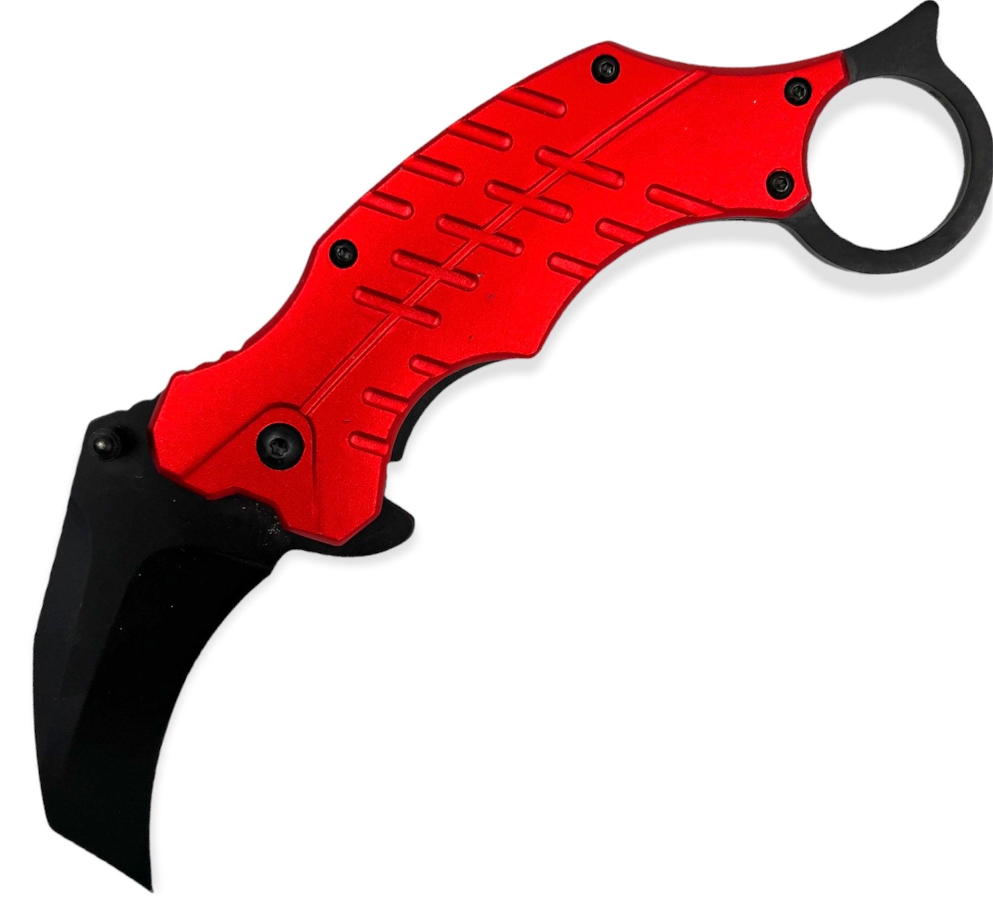 Tiger-USA Folding Knife Karambit Style RD