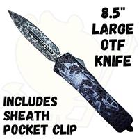 OTF EL89 8.5 Inch Large Handle OTF Knife image