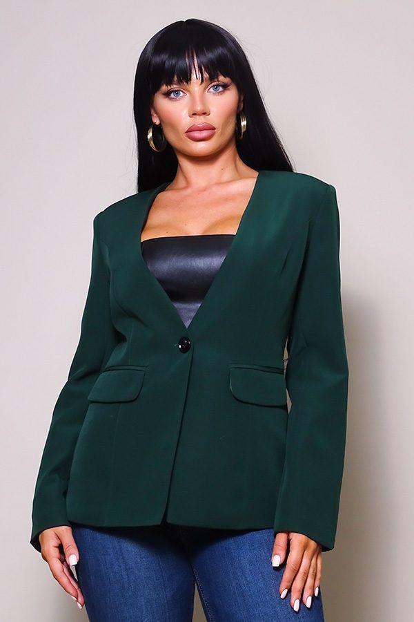 Carina Collarless Jacket Carina Collarless Jacket