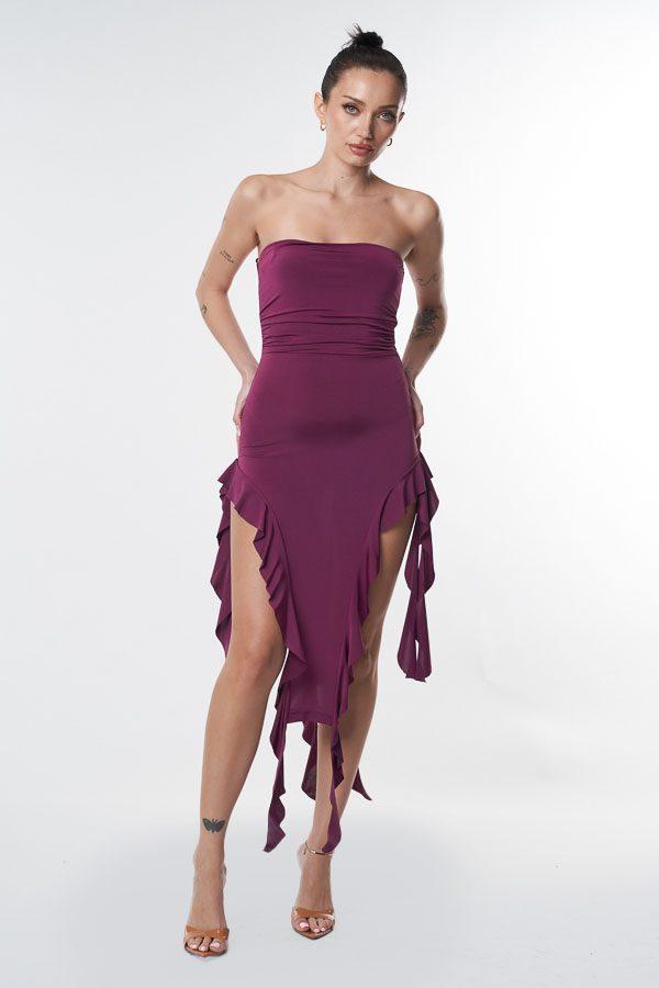 Sweet Ruffles Sexy Midi Dress Sweet Ruffles Sexy Midi Dress image
