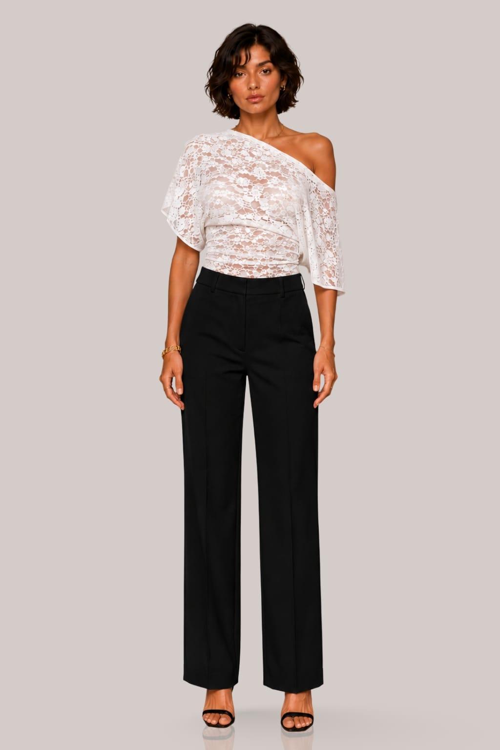 Lace Asymmetry Sophistication Lace Asymmetry Sophistication image