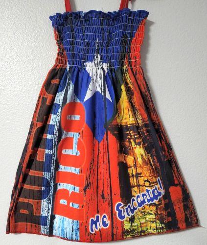 PUERTO RICO "MORRO" GIRL DRESS image