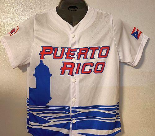 PUERTO RICO MORRO BASEBALL JERSEY image