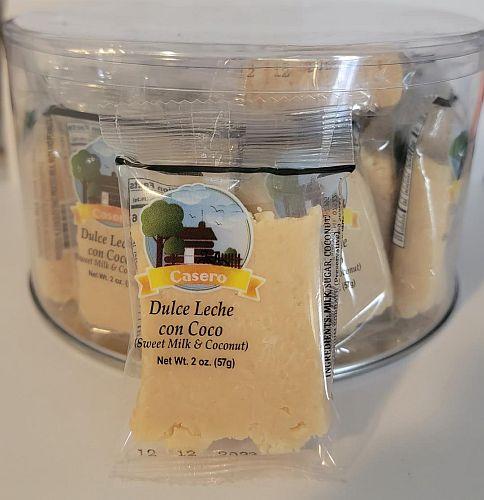 CASERO DULCE DE LECHE CON COCO "SWEET MILK WITH COCONUT"