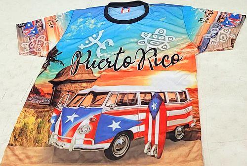 PUERTO RICO "VOLKSWAGEN WAGON" SHIRT image