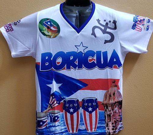 PUERTO RICO "BORICUA-INSTRUMENTS" SHIRT (CHILDREN) image
