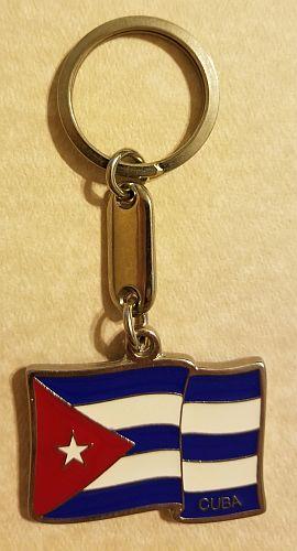 CUBA "FLAG" KEYCHAIN image