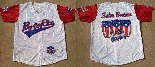 PUERTO RICO "CONGAS" BASEBALL JERSEY image