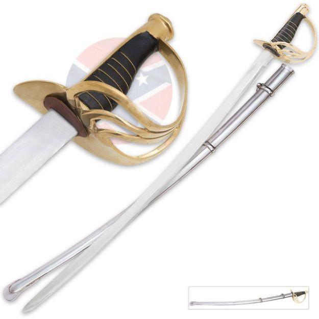 Medieval Warrior 1860 Saber American Cavalry Sword IN-818 image