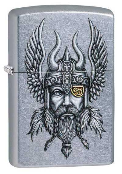 Zippo Viking Warrior Design Lighter image