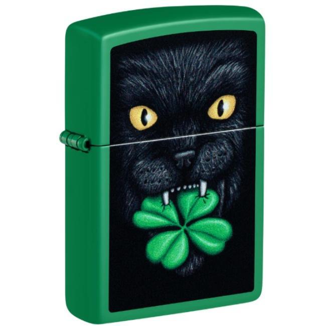 Feline Lucky Design Zippo Lighter - ZP-46721 image