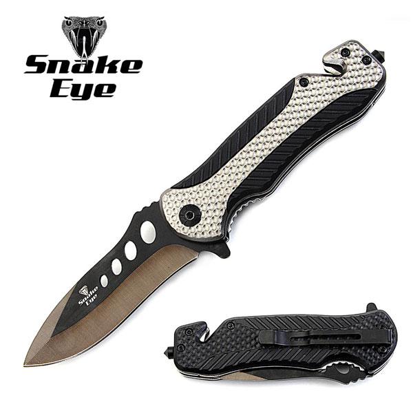 Snake Eye Tactical Spring Assist knife