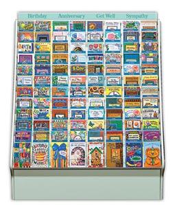 Four Foot Display with Greeting Cards MADE IN U.S.A  no contract!