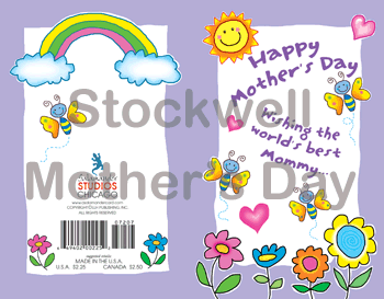 24 six packs of Mother's Day Cards image