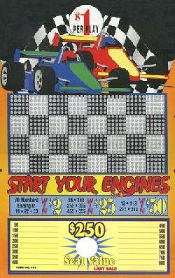 800 HOLE START YOUR ENGINES - $1.00 PER PLAY