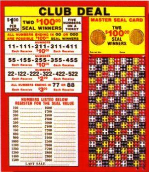612 HOLE CLUB DEAL WITH TWO $100 SEALS - $1.00 PER PLAY image