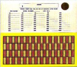 3000 HOLE SINGLE NUMBER TIP BOARD - ONE SEAL image