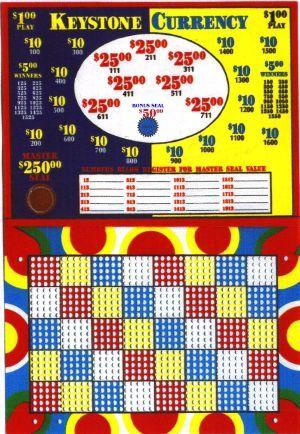 1000 HOLE KEYSTONE CURRENCY - $1.00 PER PLAY image