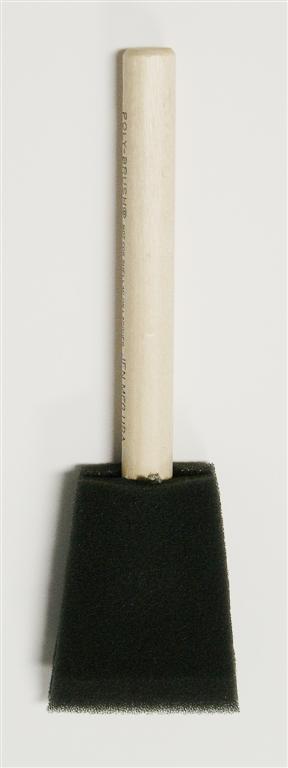 2" Jen Foam Brush with Wood Handle-PACK 48