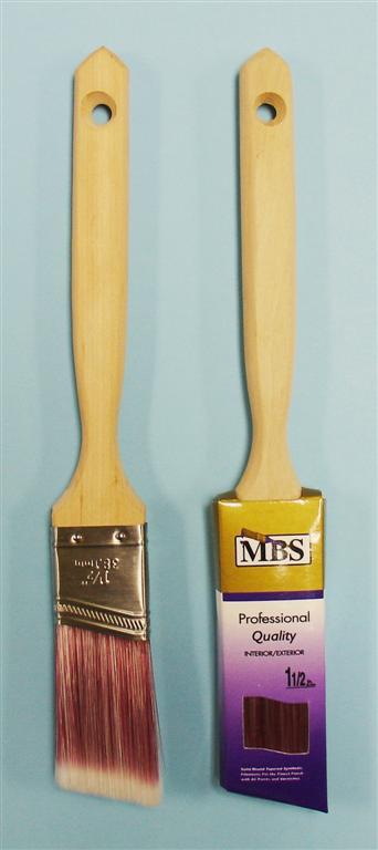 MB-70115 1-1/2" Angled Professional Quality Paint Brush image