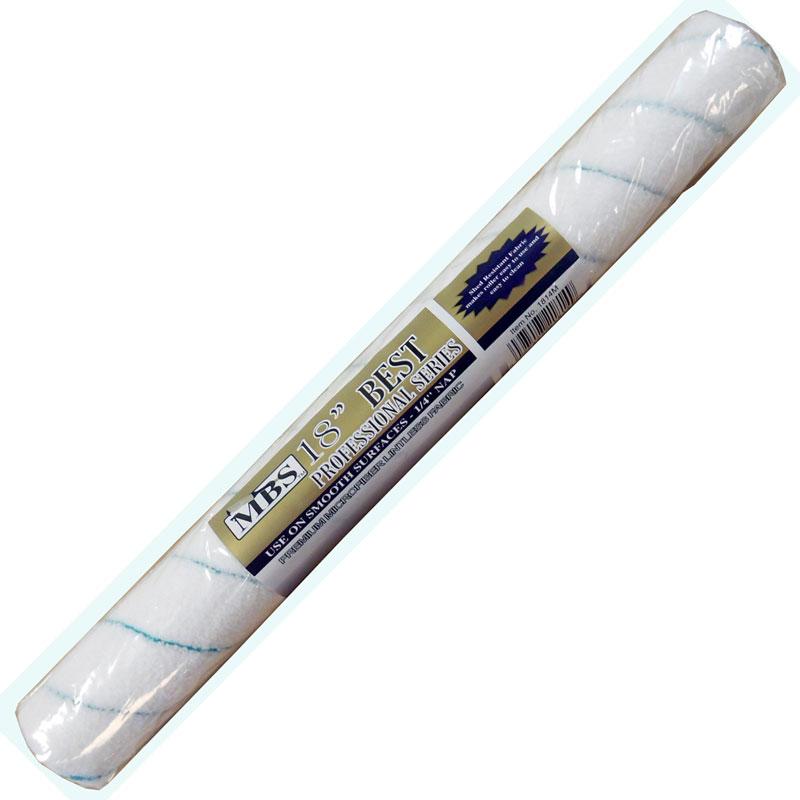 18" Roller Cover, 1/4" Nap, Premium Lintless Microfiber Fabric image