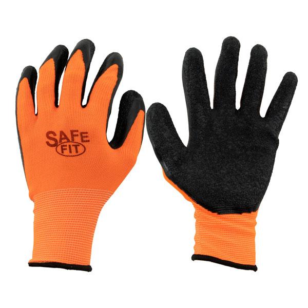 Latex Coated Work Gloves, Size X-Large, Orange Case Pack 144 image