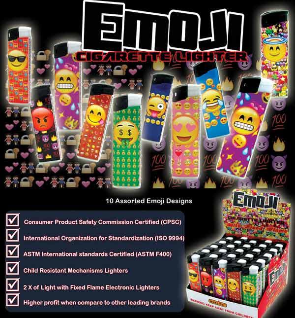 *NEW* Winlite® Emoji Fix Flame Electronic Lighter image