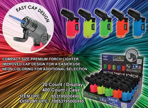 Eagle Torch® NEON Mini-Angle Torch with Safe Stop image