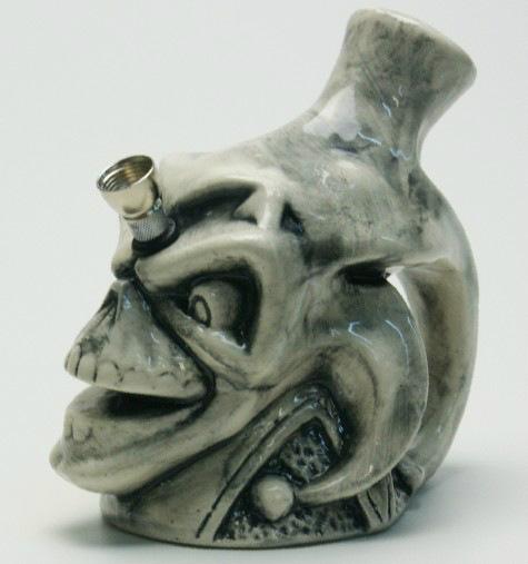 Ceramic Joker Pipe,approx 6 inch high