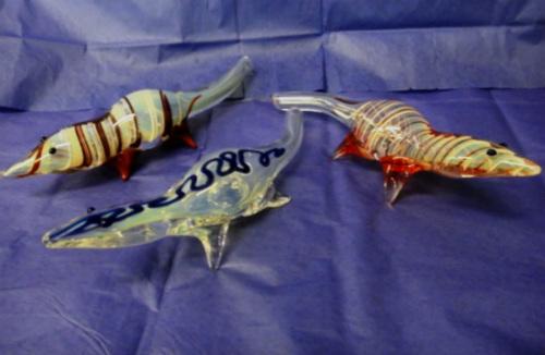 Glass Lizard Pipe,long 6.5" ,weight 75g,assorted color