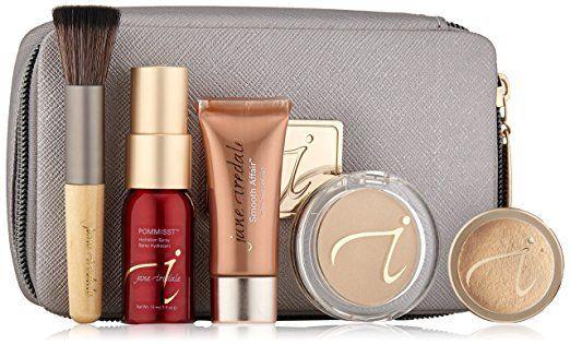 Jane Iredale 5 pc Starter Kit w/ Zippered Cosmetic Bag