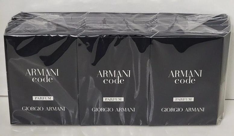 12 pk ARMANI CODE EAU DE PARFUM 0.04 fl oz by GIORGIO ARMANI CARDED image