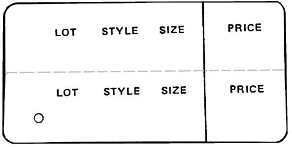 Horizontal Tag