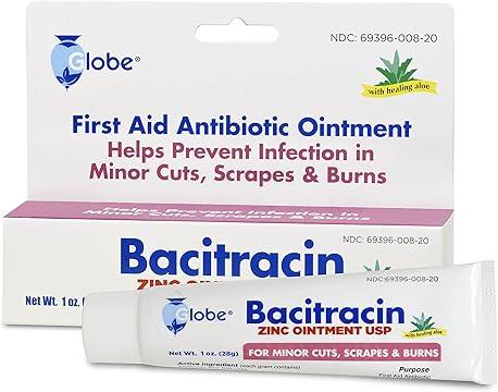 1oz Bacitracin Zinc with Aloe Ointment image