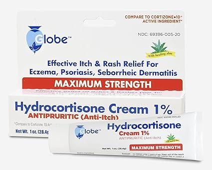 1oz Hydrocortisone Cream w Aloe image