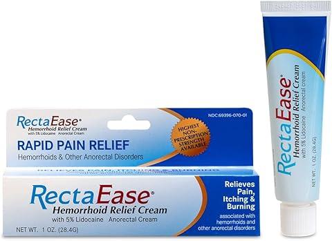 1oz RectaEase (Hemorrhoidal Cream w/ 5% Lidocaine) image