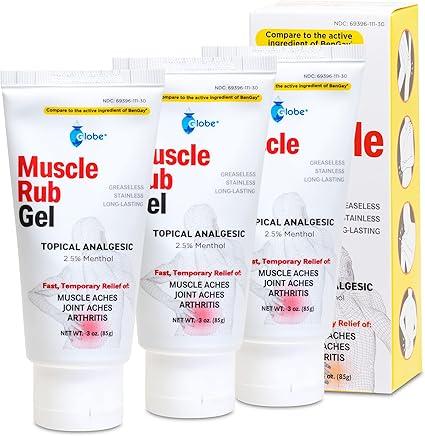 Muscle Rub Gel 3oz image