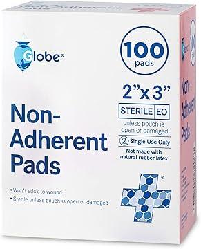 Sterile Non-Adherent Pads 2x3 100 Pack image