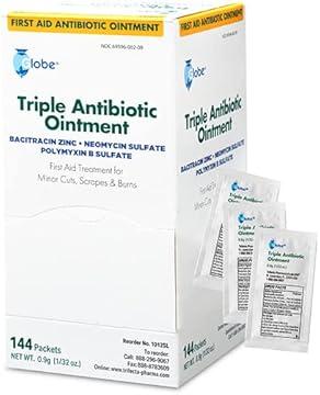 Triple Antibiotic 0.9g Packets 144Packets/box image