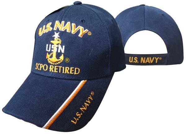 CAP551B** Navy SCPO Retired Cap