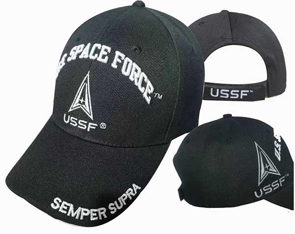 CAP600B** US Space Force Logo w/ Shadow Cap image