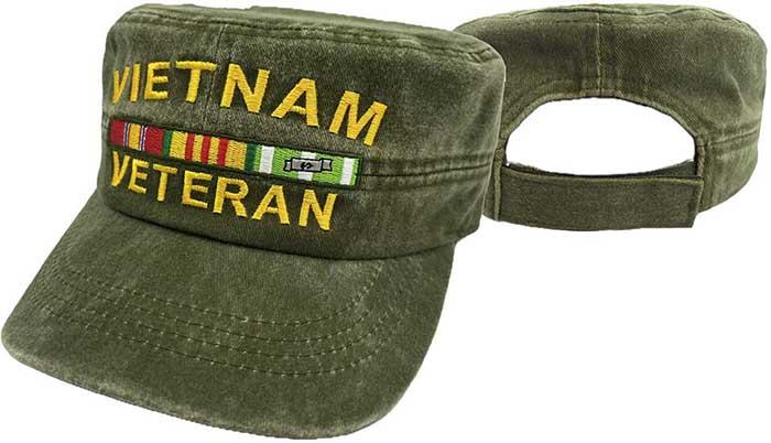 CAP787** Vietnam Vet Patrol Hat OD image