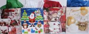 MEDIUM - XMAS ASST.DESIGNS - 9"x 7"x 4" image