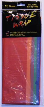 TISSUE RESALE PACK - PRIMARY  COMBO - 10 SH/PK