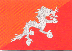 3X5 BHUTAN FLAG image