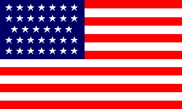 3X5 34 STARS FLAG image